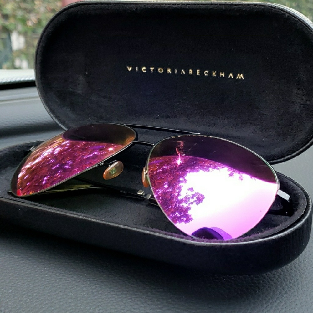 Victoria Beckham Aviator Sunglasses